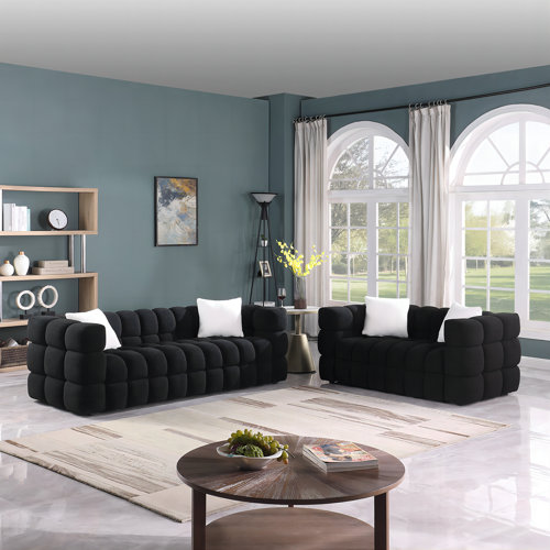 Black Living Room Sets You'll Love | Wayfair